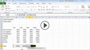Excel video tutorials