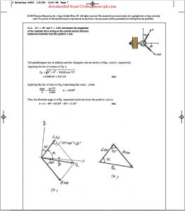 Solution Engineering Mechanics Statics 