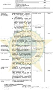 New Jobs in UET March 2018