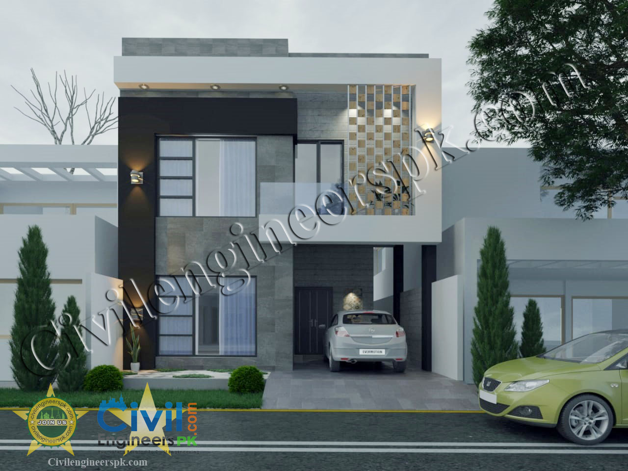 New 5 Marla House Plan In DHA Civil Engineers PK